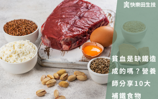 【營養補給站 🥩 臉色蒼白？營養師教您精準補鐵！】